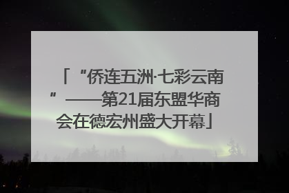“侨连五洲·七彩云南”——第21届东盟华商会在德宏州盛大开幕