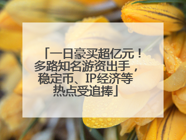 一日豪买超亿元！多路知名游资出手，稳定币、IP经济等热点受追捧