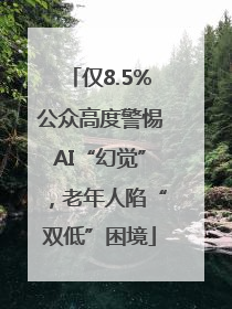 仅8.5%公众高度警惕AI“幻觉”，老年人陷“双低”困境