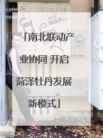 南北联动产业协同 开启菏泽牡丹发展新模式