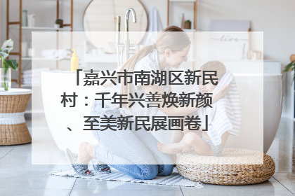 嘉兴市南湖区新民村：千年兴善焕新颜、至美新民展画卷