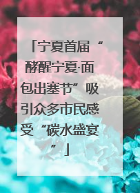 宁夏首届“酵醒宁夏·面包出塞节”吸引众多市民感受“碳水盛宴”