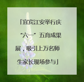 宜宾江安举行庆“六一”五育成果展，吸引上万名师生家长现场参与