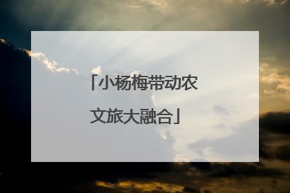 小杨梅带动农文旅大融合