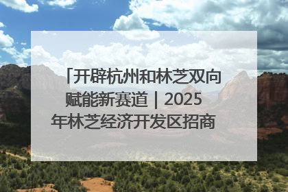 开辟杭州和林芝双向赋能新赛道｜2025年林芝经济开发区招商引资（杭州）推介展销活动在杭举办