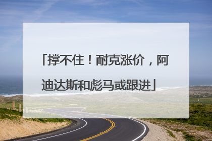 撑不住!耐克涨价,阿迪达斯和彪马或跟进