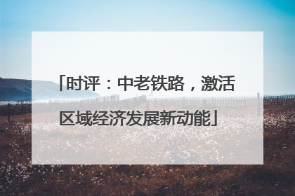 时评：中老铁路，激活区域经济发展新动能
