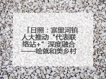日照：寨里河镇人大推动“代表联络站+”深度融合——绘就和美乡村幸福画卷