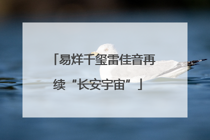易烊千玺雷佳音再续“长安宇宙”