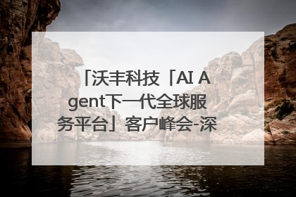 沃丰科技「AI Agent下一代全球服务平台」客户峰会-深圳站圆满落幕！