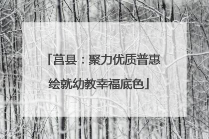 莒县：聚力优质普惠 绘就幼教幸福底色