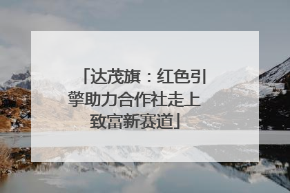 达茂旗：红色引擎助力合作社走上致富新赛道