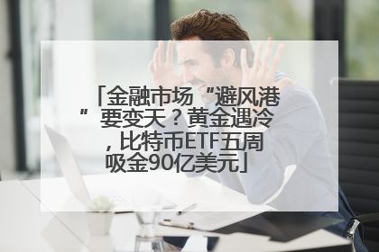金融市场“避风港”要变天？黄金遇冷，比特币ETF五周吸金90亿美元