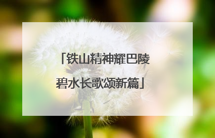 铁山精神耀巴陵 碧水长歌颂新篇
